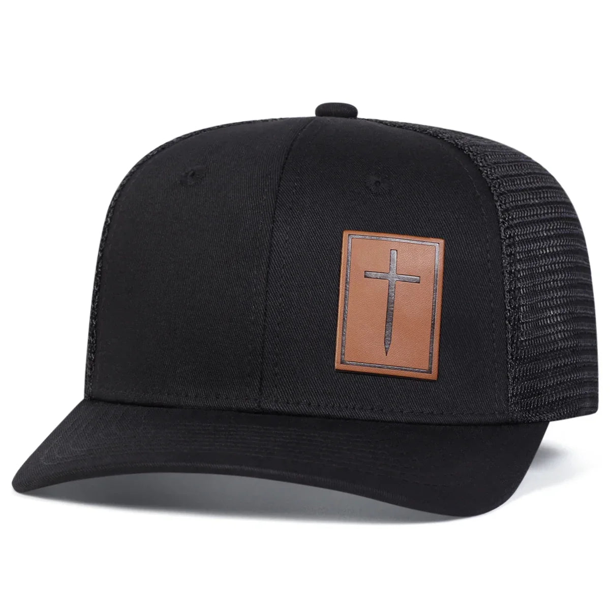 The Holy Cross Trucker Snapback Cap