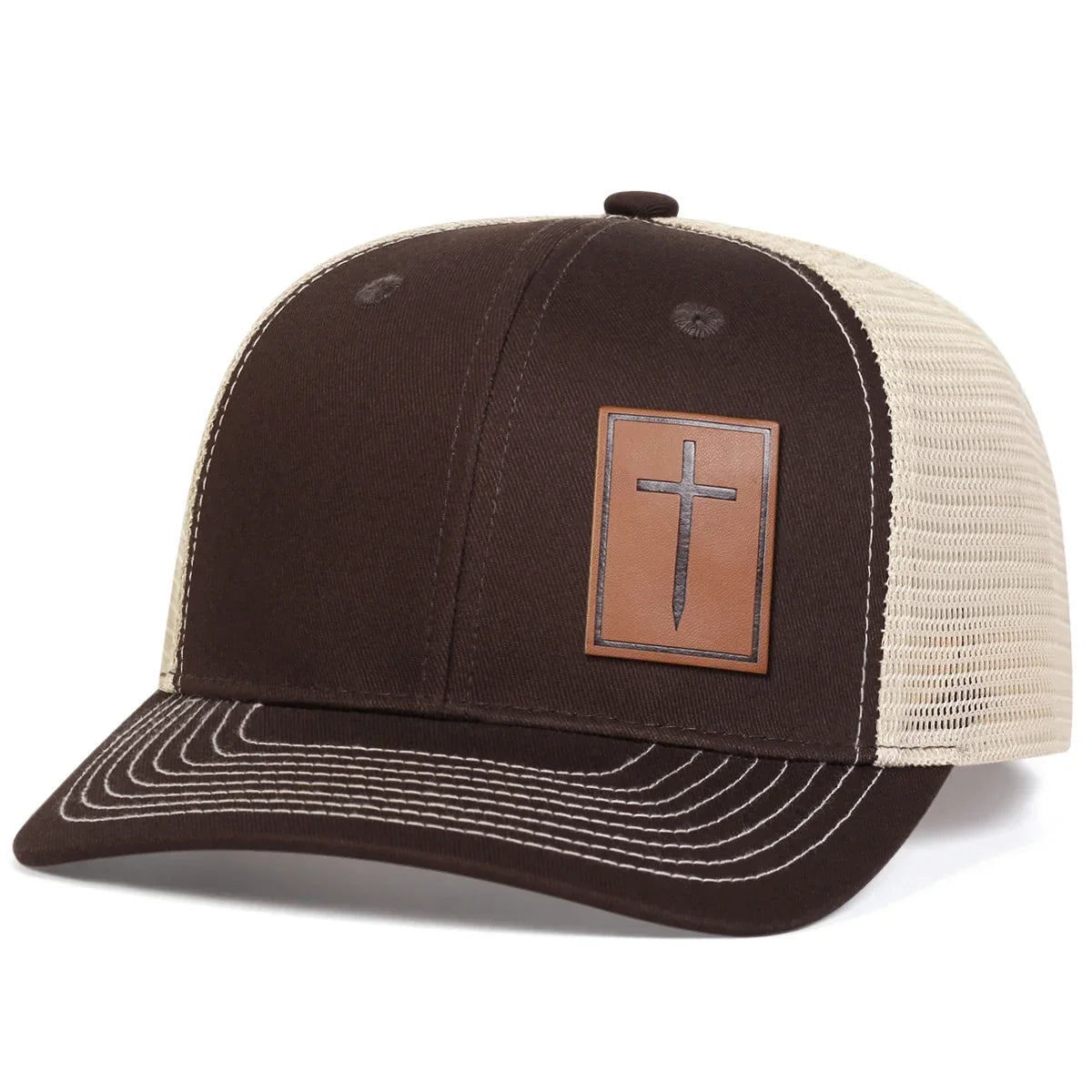 The Holy Cross Trucker Snapback Cap