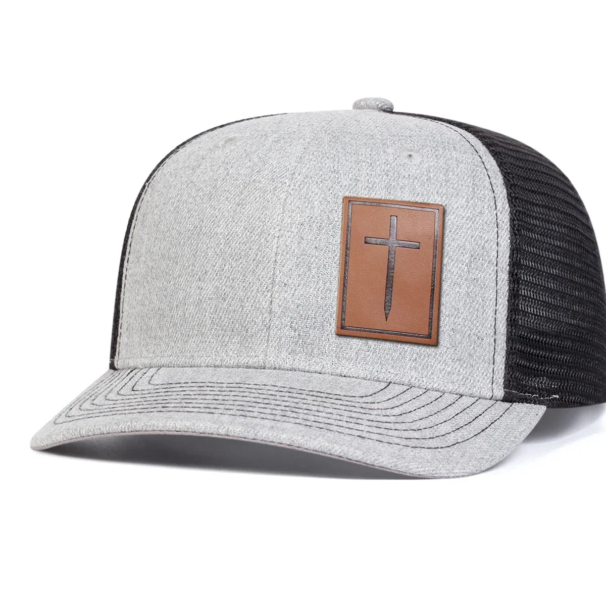 The Holy Cross Trucker Snapback Cap