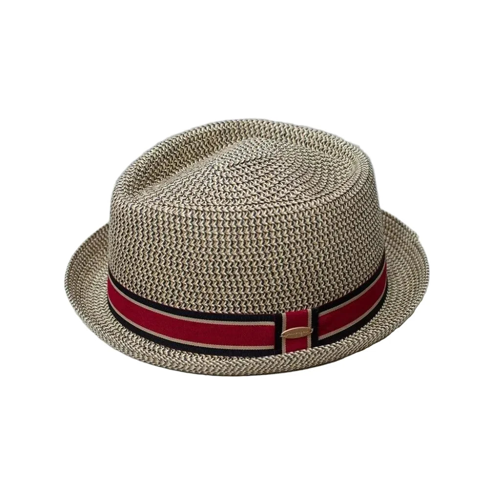 Trento Summer Breathable Straw Trilby Hat