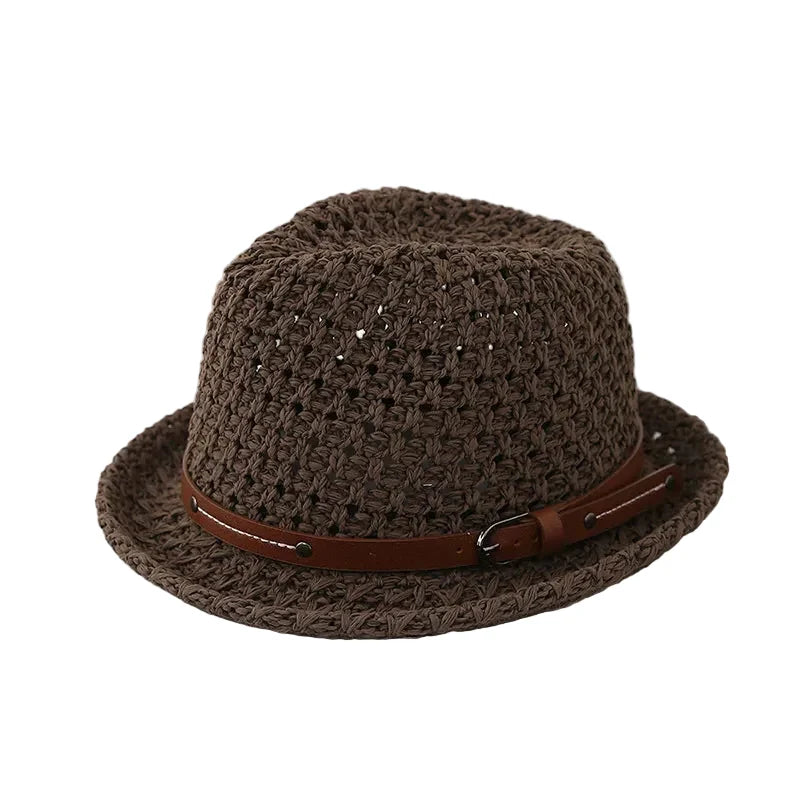 Trossard Summer Straw Trilby Hat