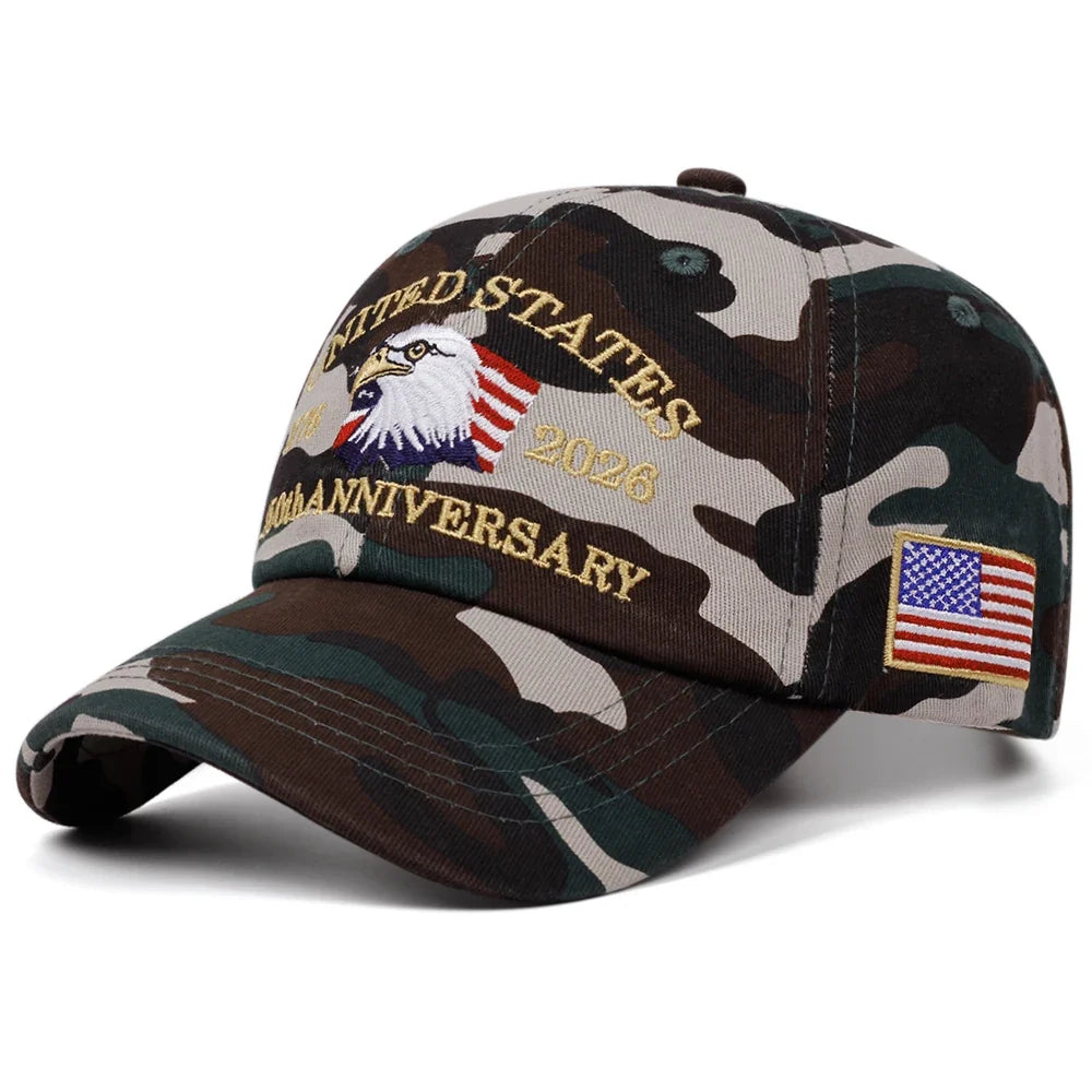 United States 250th Anniversary Washed Cotton Baseball Cap
