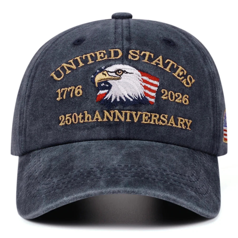 United States 250th Anniversary Washed Cotton Baseball Cap