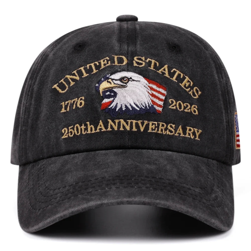 United States 250th Anniversary Washed Cotton Baseball Cap