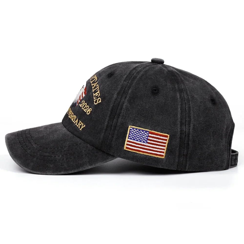United States 250th Anniversary Washed Cotton Baseball Cap
