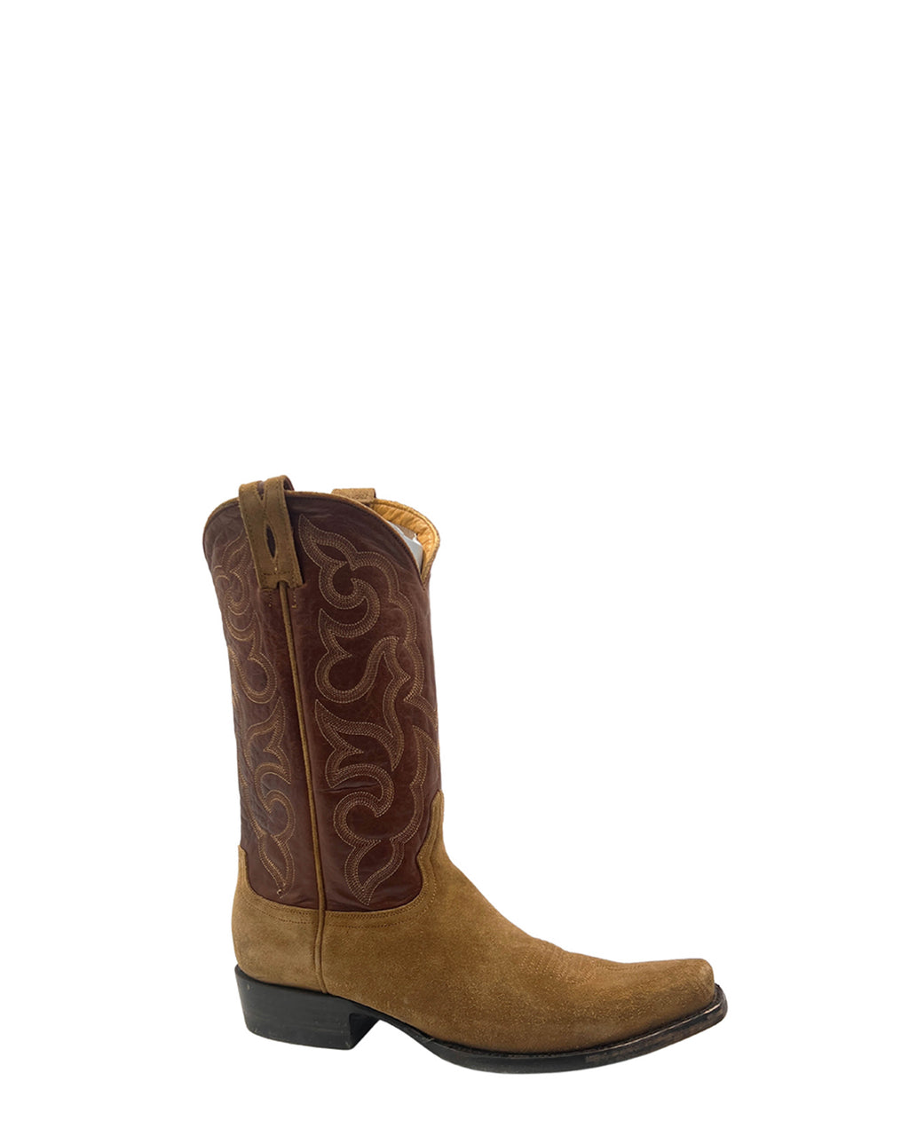Men's Embroidered Cowboy Boots - Sand/Honey - view 3