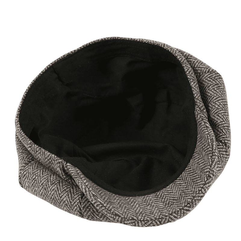 Waterford Herringbone Wool Newsboy Cap