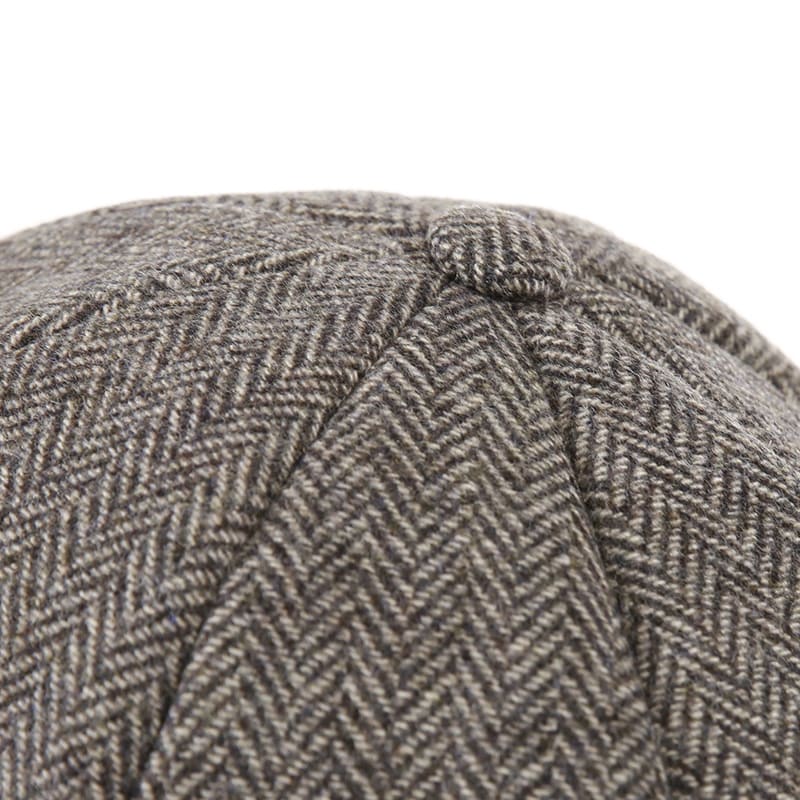 Waterford Herringbone Wool Newsboy Cap