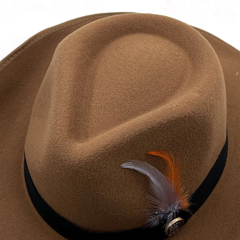 Winchester Feathers Cotton Cowboy Hat
