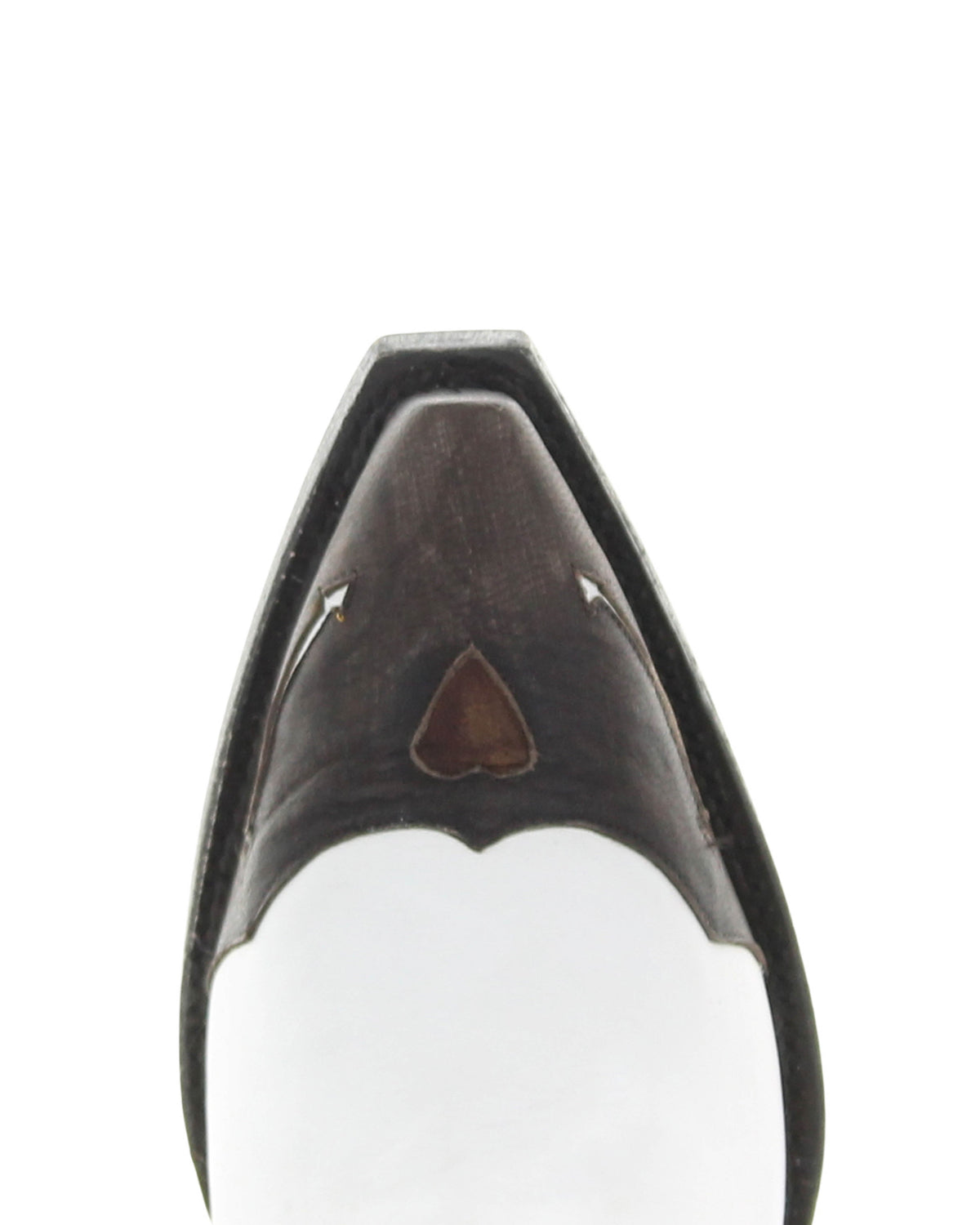 Women's Cowhide Cowgirl Booties - White/Brass - view 4