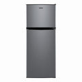 Galanz 4.6 Cu Ft Two Door Mini Refrigerator With Freezer, Stainless Steel - GL46TS5E