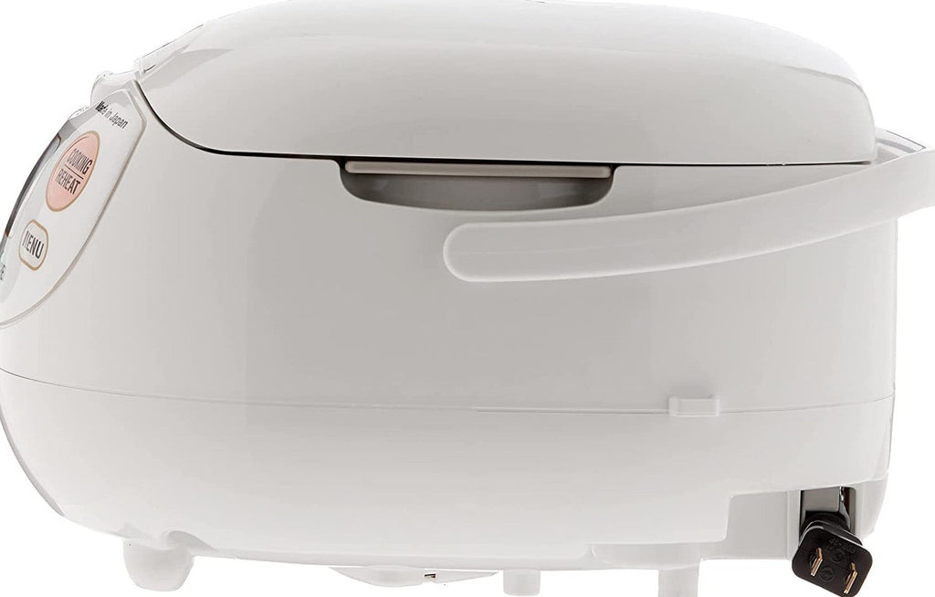 Zojirushi Made In Japan Neuro Fuzzy Rice Cooker And Warmer, 5.5-Cup, Premium White - NS-ZCC10