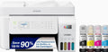 Epson EcoTank Wireless All-in-One Inkjet Printer, Scanner, Copier, Fax, ADF, Ethernet, White - ET-4800 C11CJ65201