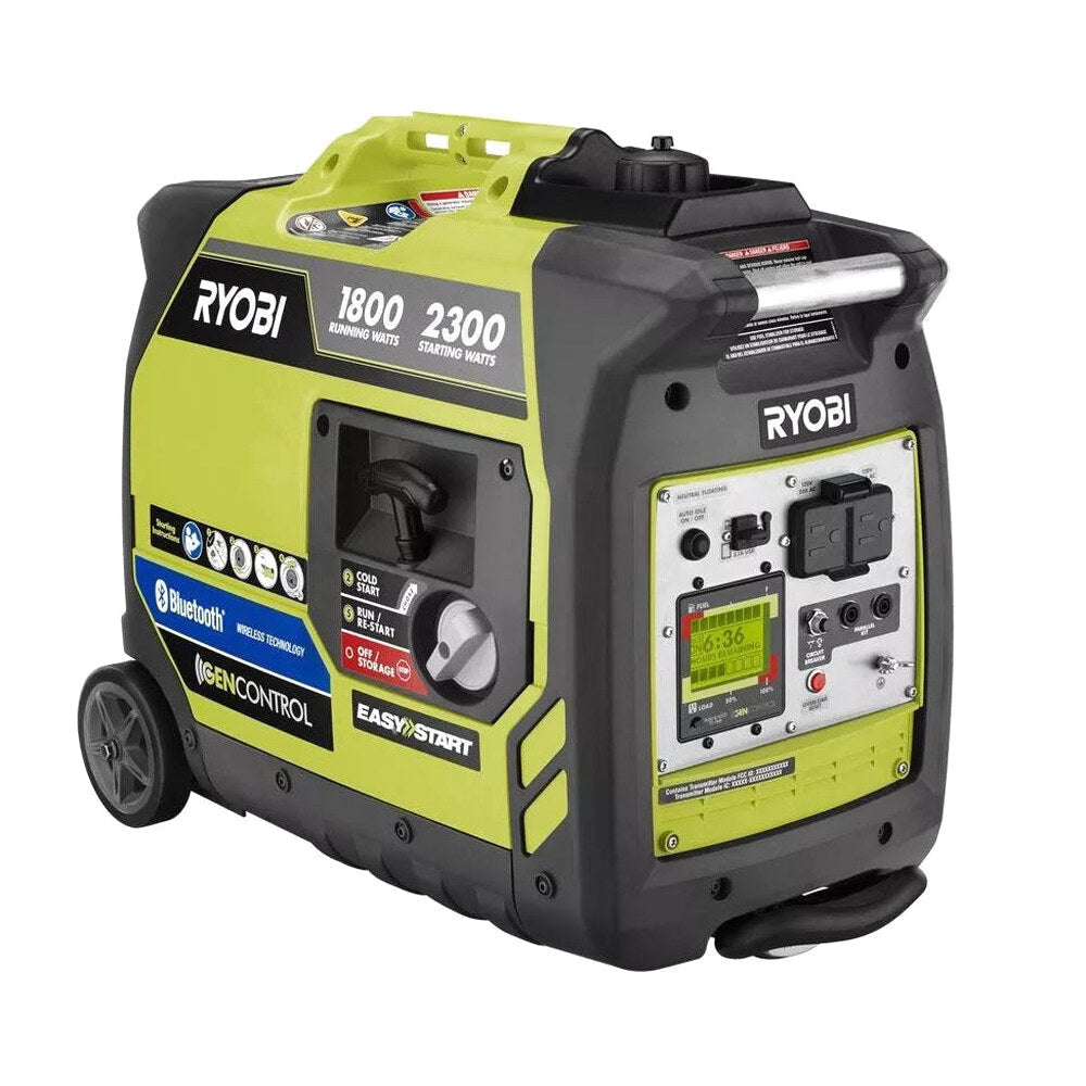 Ryobi 2,300-Watt Gasoline Powered Inverter Generator