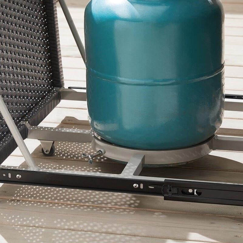 Martha Stewart Metal 4-Person Fire Pit Seating Group With Cushions
