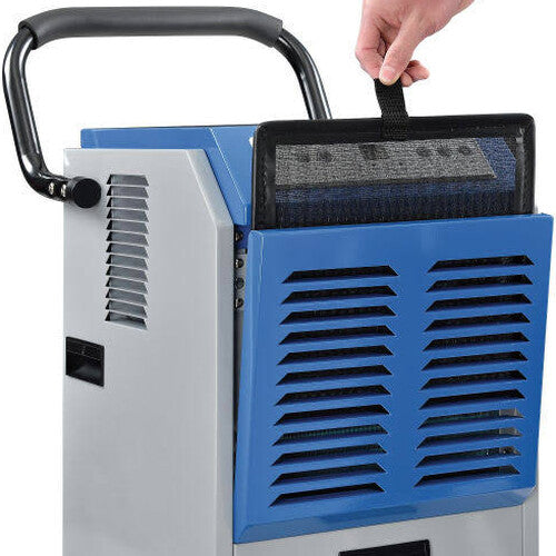 Global Industrial Commercial Portable Dehumidifier, 110 Pints Per Day