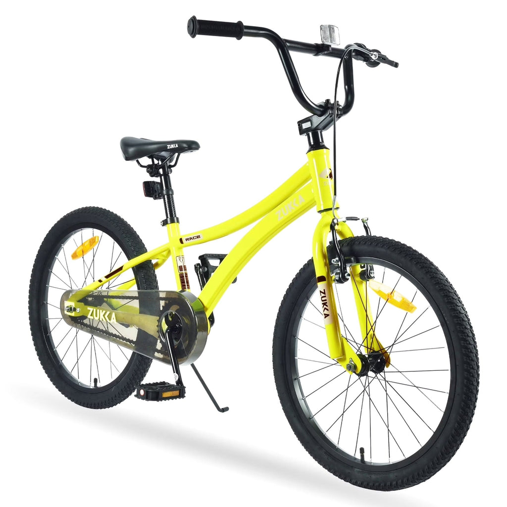 Baprem Girls' Bicycle, 18 Inch, Pink - Single Speed