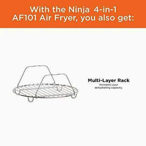 Ninja Air Fryer 4 Qt Black/Gray - AF101