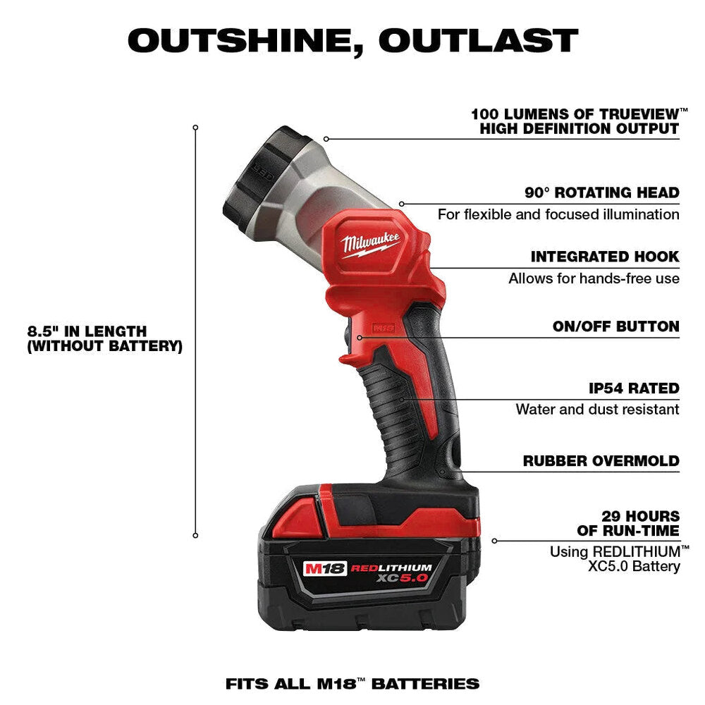 Milwaukee M18 FUEL Lithium-Ion Brushless Cordless 7 Tool Combo Kit 5.0 Ah 18V - 2998-27