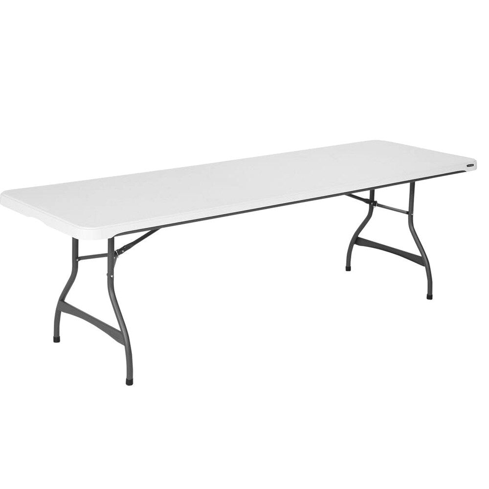 Lifetime 4-Pack Commercial Stacking 8 ft Folding Table - White - 80344
