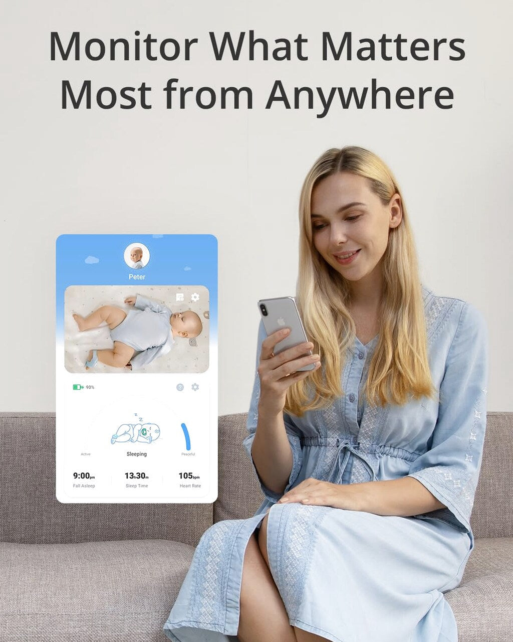 eufy Baby Smart Sock S320 Baby Monitor With 2K Camera - S320