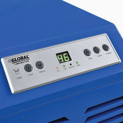 Global Industrial Commercial Portable Dehumidifier, 110 Pints Per Day