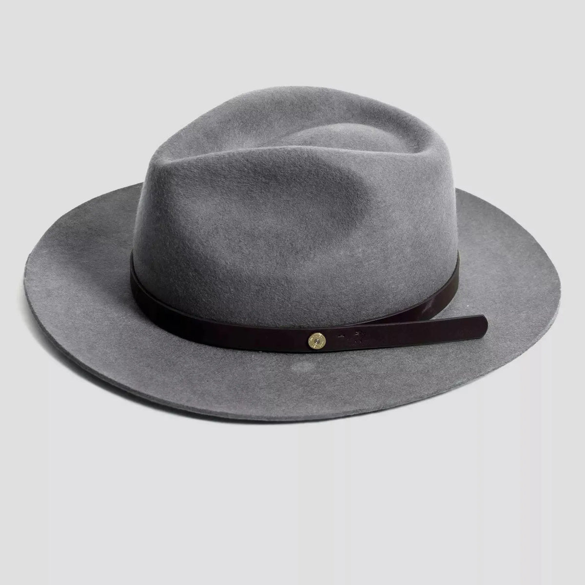 Geoffery Fedora–Dark Grey