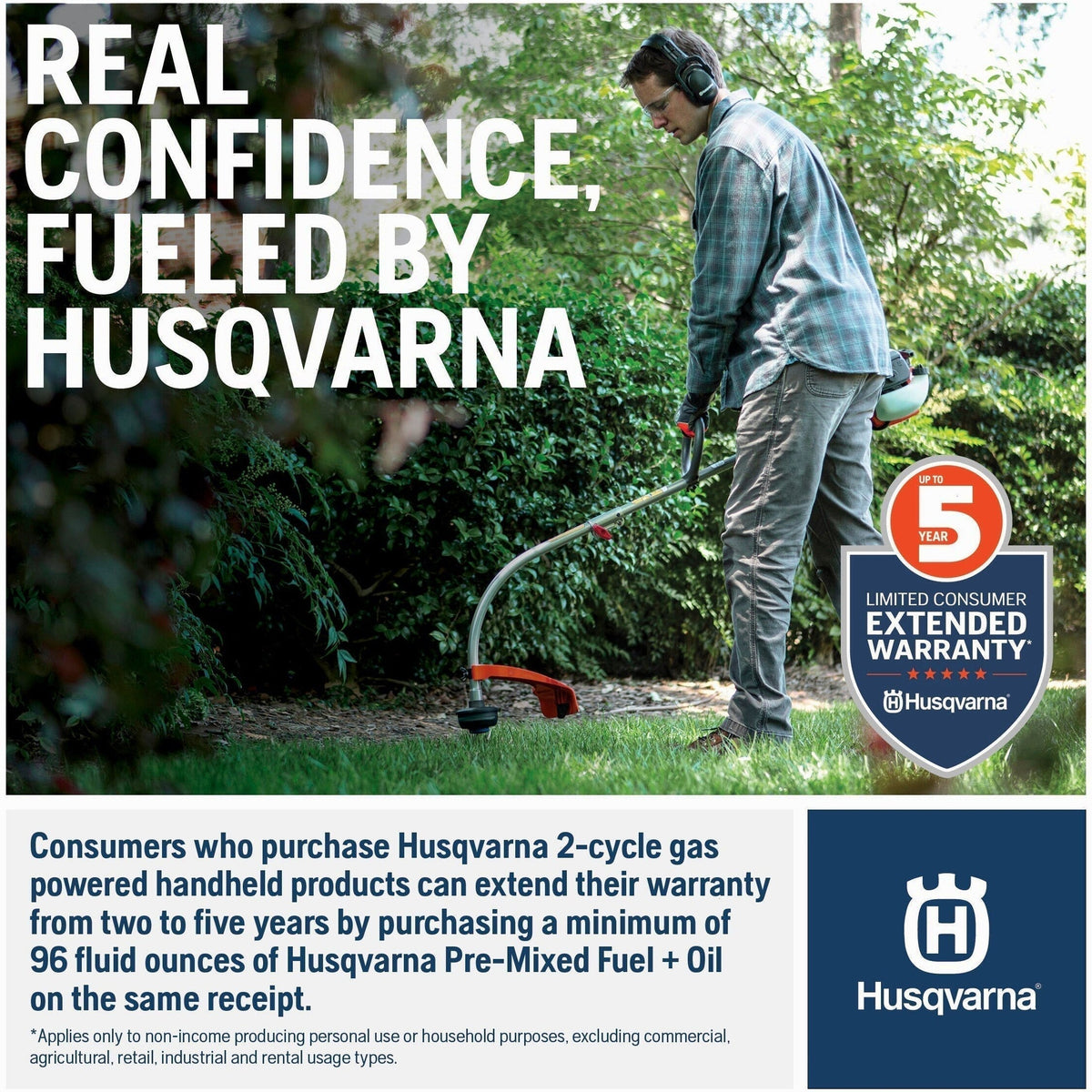 Husqvarna Straight Shaft Gas String Trimmer, 28-cc 2-Cycle, 20-in - 330LK 970545001
