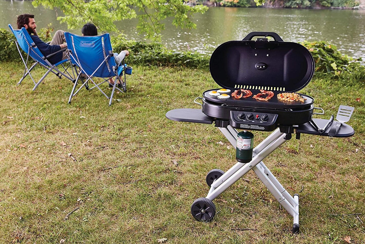 Coleman RoadTrip 285 Portable Stand-Up Propane Grill, Black - 2000033052