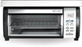 BLACK+DECKER SpaceMaker Under-Counter Toaster Oven, Black/Stainless Steel - TROS1000D