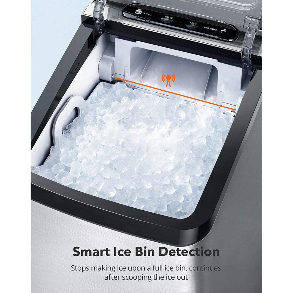 TAOTRONIC Countertop Nugget Ice Maker - 26lb Per Day