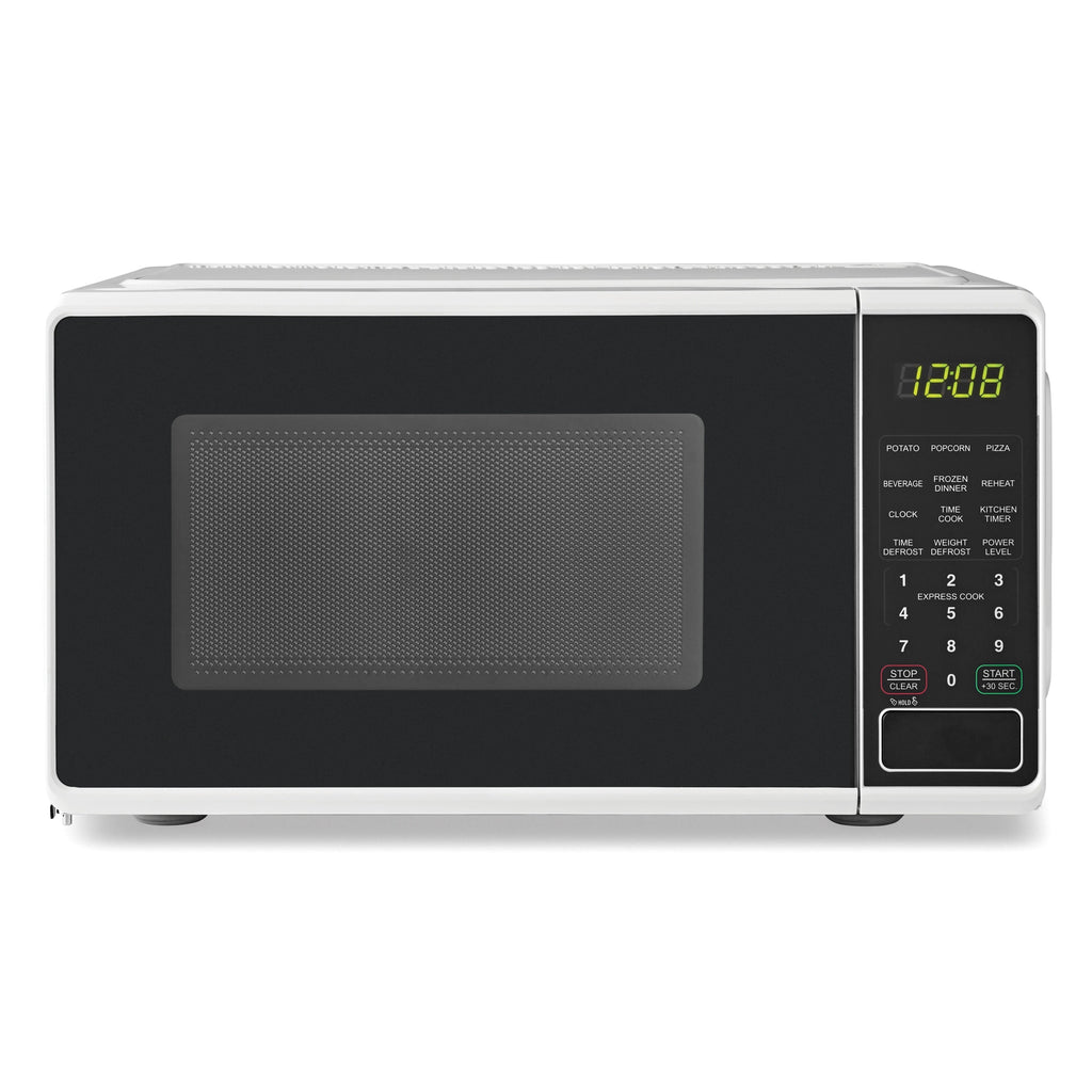 Mainstays Countertop Microwave Oven 0.7 Cu Ft 700 Watts White - MSF0W100072352