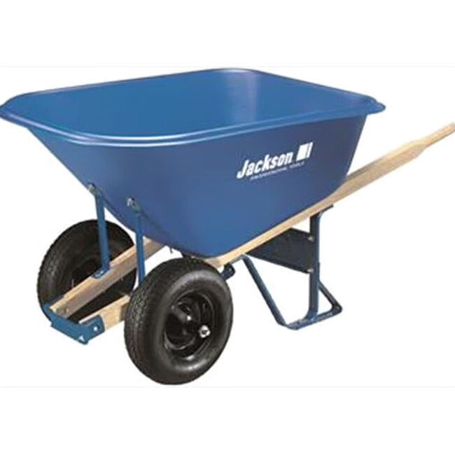 Ames Heavy Duty Poly Wheelbarrow, 10.5 Cu Ft - 225176
