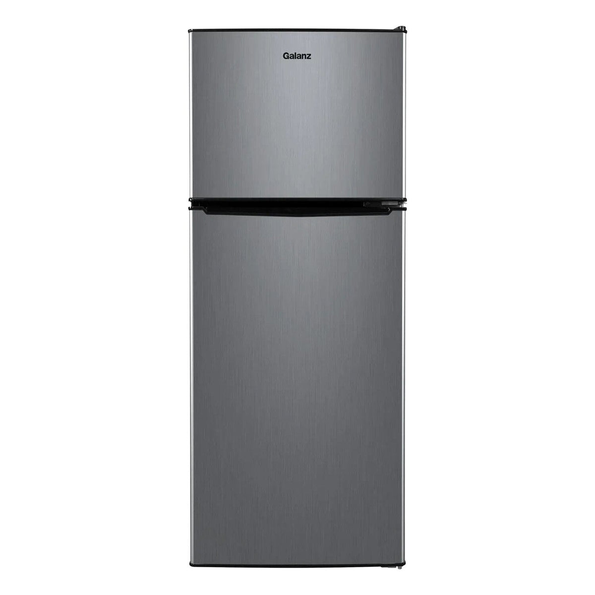 Galanz 4.6 Cu Ft Two Door Mini Refrigerator With Freezer, Stainless Steel - GL46TS5E
