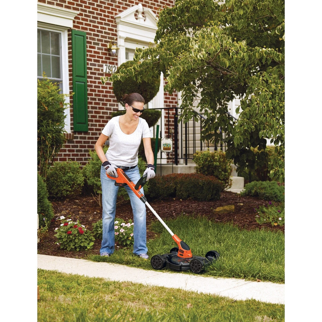 BLACK+DECKER 20V MAX Lithium 12 Inch 3-In-1 Compact Mower - MTC220