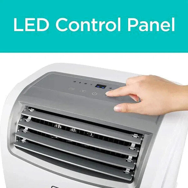 BLACK+DECKER 14,000 BTU Portable Air Conditioner With Heat And Remote Control - White