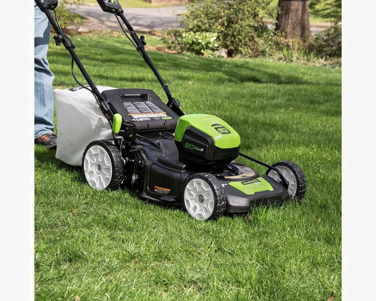 Greenworks 80V Cordless 21 in Self-Propelled Brushless Lawn Mower