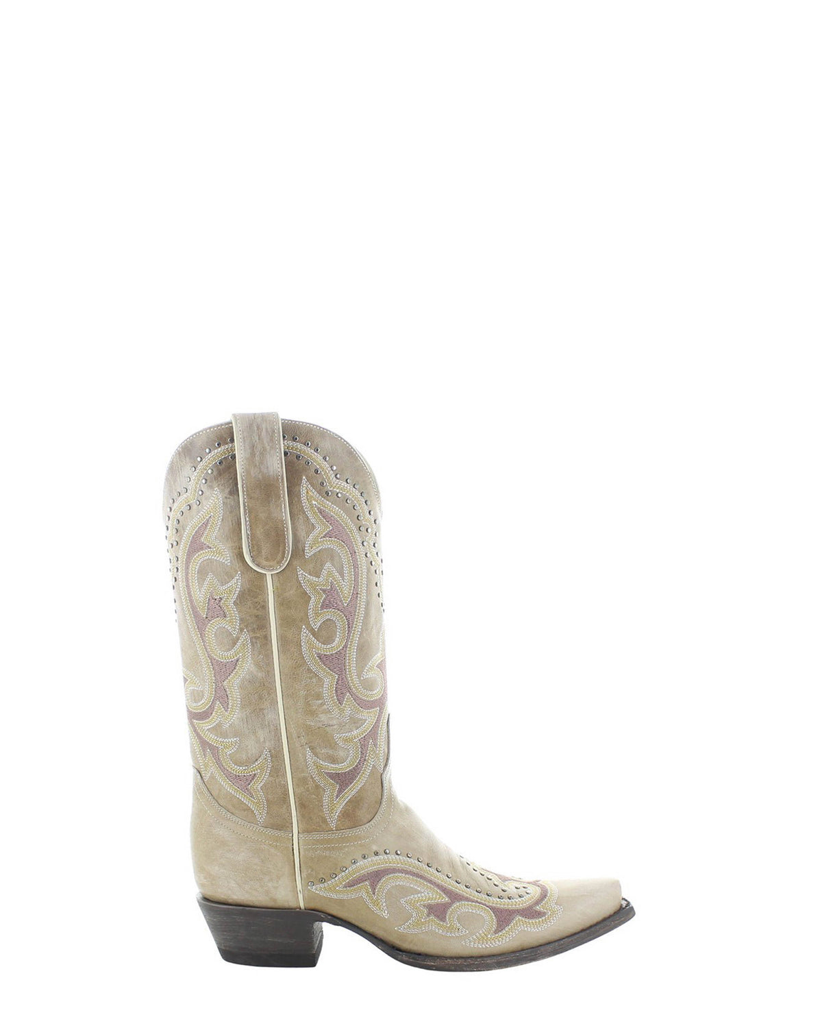 Women's Embroidered Cowgirl Boots - Bone/Beige - view 2