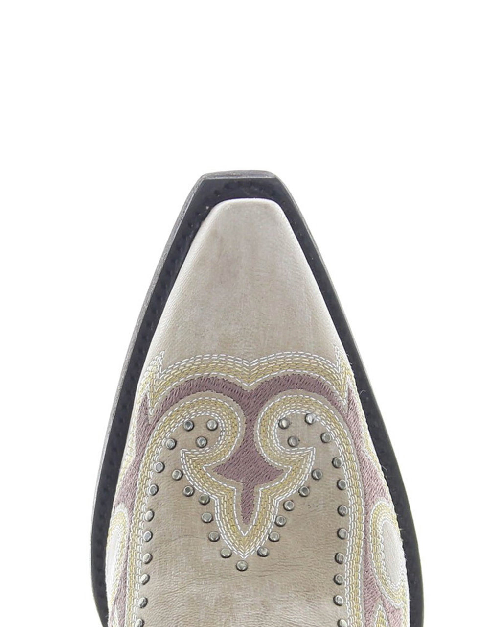 Women's Embroidered Cowgirl Boots - Bone/Beige - view 4