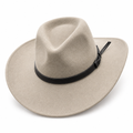 Crushable Wool Felt Cowboy Hat