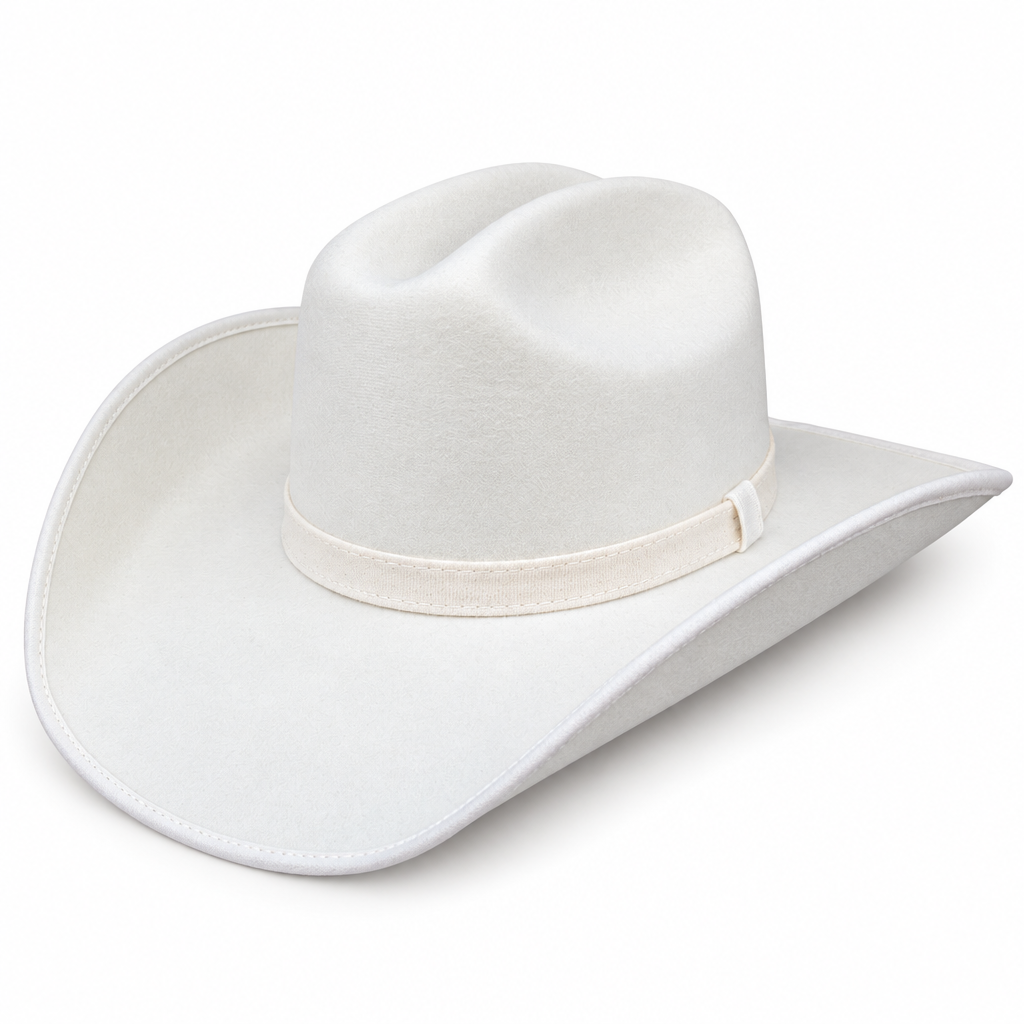 Cream White Women's Cowboy Hat