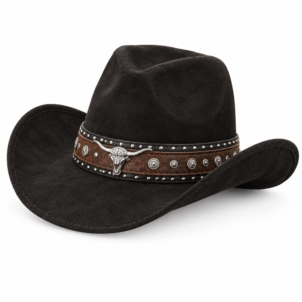 Wide Brim Western Rancher Hat