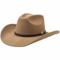 Tan Suede Cowboy Hat