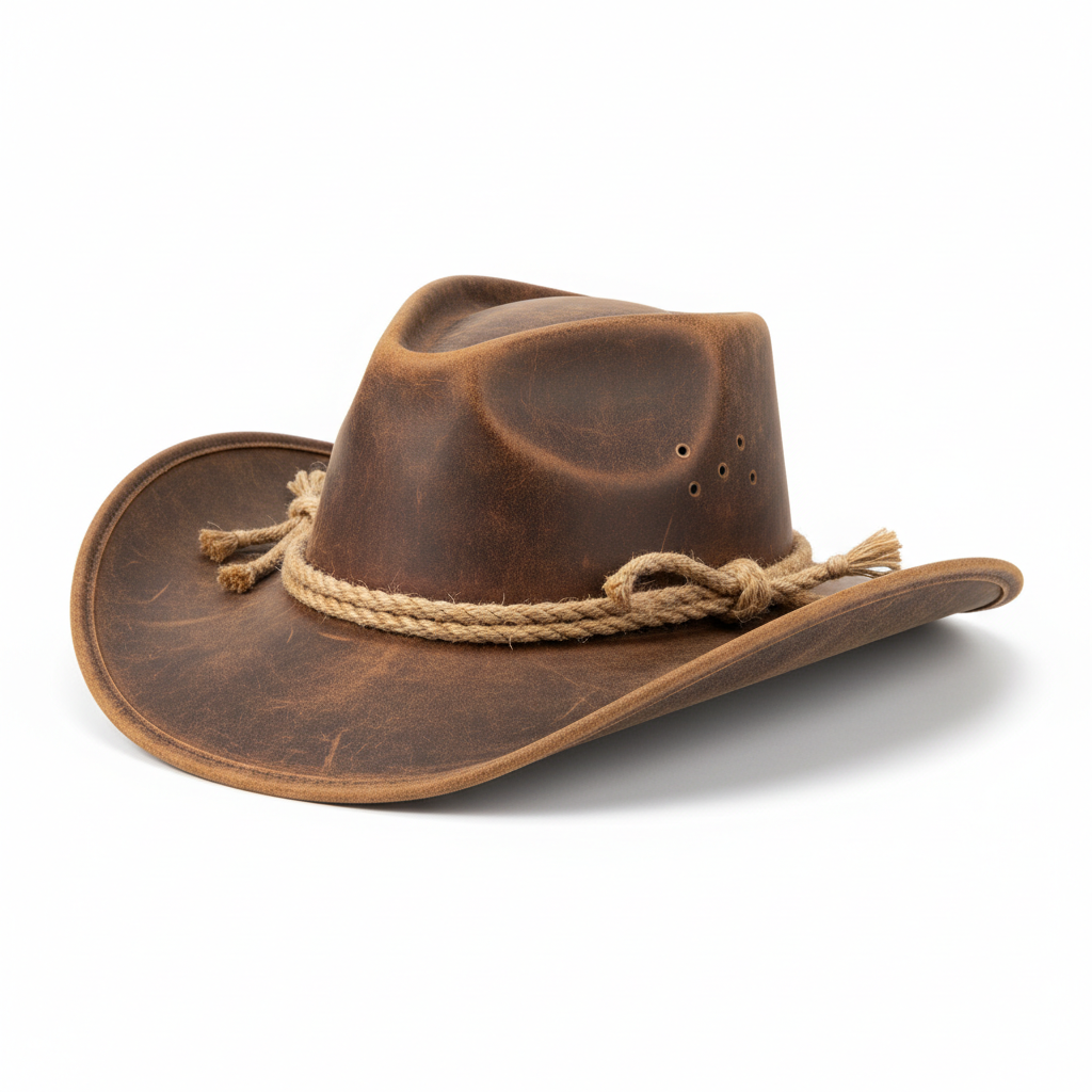 Vintage Distressed Cowboy Hat