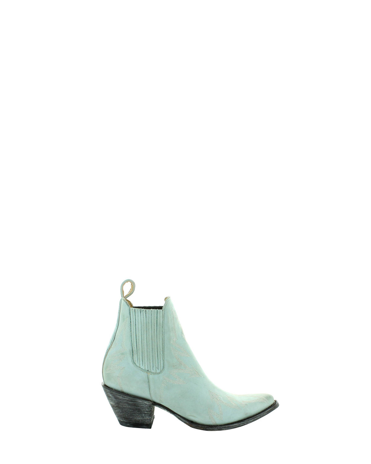 Women's Embroidered Cowgirl Booties - Blue - view 2