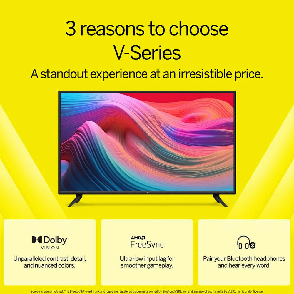 VIZIO 50 Inch V-Series 4K UHD LED Smart TV With Dolby Vision, HDR10, Full Array Backlight